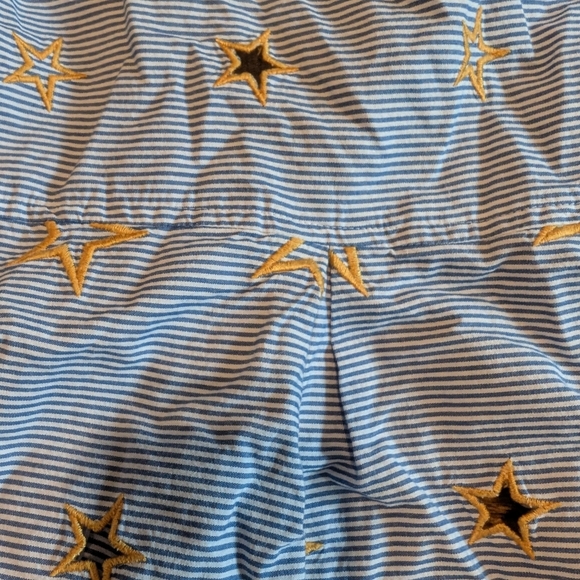 Madewell Striped Shirt with Yellow Star Accents - Picture 4 of 5